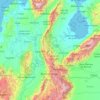 Norte de Santander topographic map, elevation, terrain