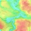 Рыбино topographic map, elevation, terrain