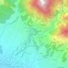 Chakban topographic map, elevation, terrain