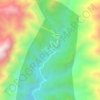 Valle Colorado topographic map, elevation, terrain