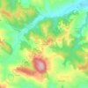 Santa Lucia topographic map, elevation, terrain