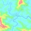 Kampung Lingkabau topographic map, elevation, terrain