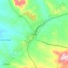 Oyugis topographic map, elevation, terrain