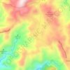 Gaas topographic map, elevation, terrain