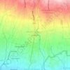 Sawungan topographic map, elevation, terrain