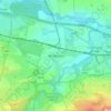 Whitecross topographic map, elevation, terrain