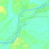 Phontong topographic map, elevation, terrain
