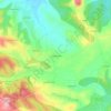 Casal Branco topographic map, elevation, terrain