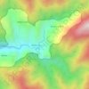 Karuaja topographic map, elevation, terrain