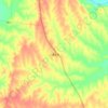 Balicha topographic map, elevation, terrain