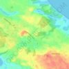 Elsmark topographic map, elevation, terrain