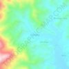 Parinding topographic map, elevation, terrain