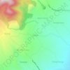 Casile topographic map, elevation, terrain