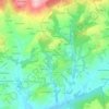 Garzabic topographic map, elevation, terrain