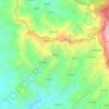 Shilli topographic map, elevation, terrain