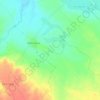 Colada del Prado Redondo topographic map, elevation, terrain