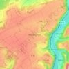 Moselsürsch topographic map, elevation, terrain