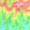 Sandy Cross topographic map, elevation, terrain