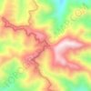 Darlawn topographic map, elevation, terrain