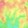 Hameau Tourraine topographic map, elevation, terrain