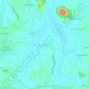 Mullegama topographic map, elevation, terrain