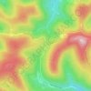 Hüttenhohl topographic map, elevation, terrain