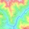 Chamyana topographic map, elevation, terrain
