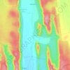 Udpura topographic map, elevation, terrain