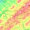 Highland Hills topographic map, elevation, terrain