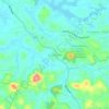 Paranthal topographic map, elevation, terrain