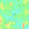 Zhuantang topographic map, elevation, terrain