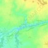 La Maison Blanche topographic map, elevation, terrain