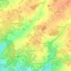 La Rinière topographic map, elevation, terrain