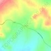 Kandiege topographic map, elevation, terrain