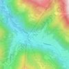 Außerziggam topographic map, elevation, terrain