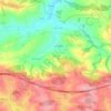 Ramsau topographic map, elevation, terrain