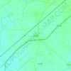 Israna topographic map, elevation, terrain