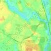 Ladby topographic map, elevation, terrain