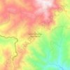 Santo Domingo Tepuxtepec topographic map, elevation, terrain