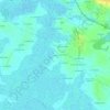 Le Gué topographic map, elevation, terrain