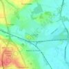 Carcroft topographic map, elevation, terrain