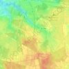Le Buisson topographic map, elevation, terrain