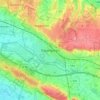 Ibbenbüren topographic map, elevation, terrain