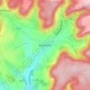 Martinfeld topographic map, elevation, terrain