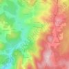 Arfeuilles topographic map, elevation, terrain
