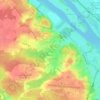 Saint-Hilaire-Saint-Florent topographic map, elevation, terrain