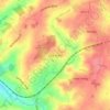 Old Arley topographic map, elevation, terrain