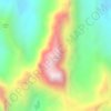 Millpu topographic map, elevation, terrain