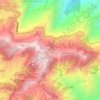 Mathurapati Phulbari topographic map, elevation, terrain