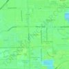 Miami Gardens topographic map, elevation, terrain